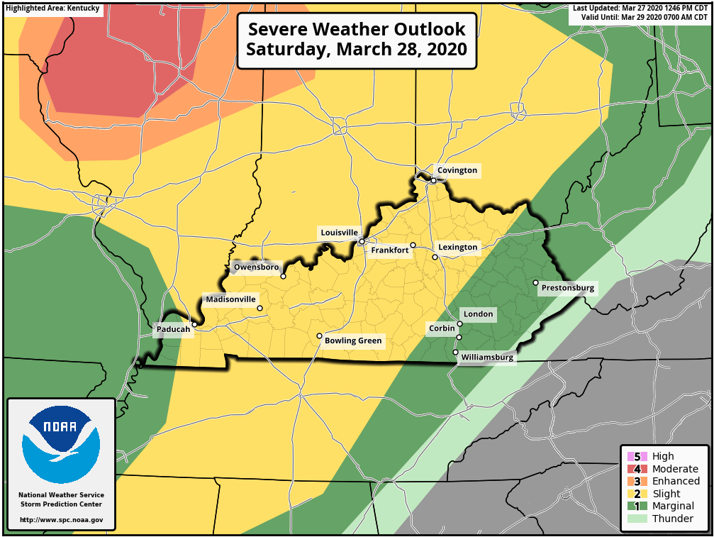 Risk of Severe Weather Saturday Evening | Laker Country 104.9 FM WJRS