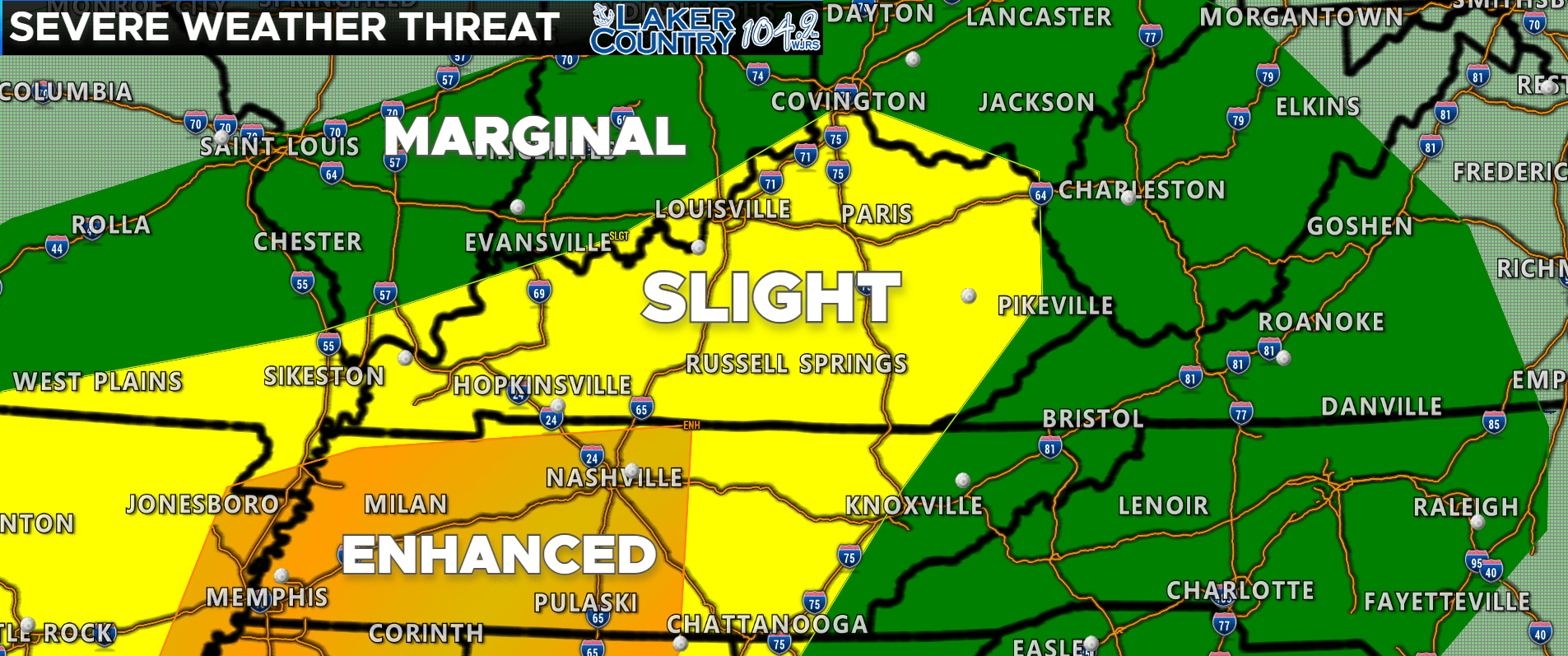 Strong Winds and Severe Weather | Laker Country 104.9 FM WJRS