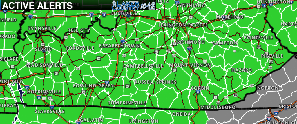 Severe Weather Possible Today **UPDATE** | Laker Country 104.9 FM WJRS