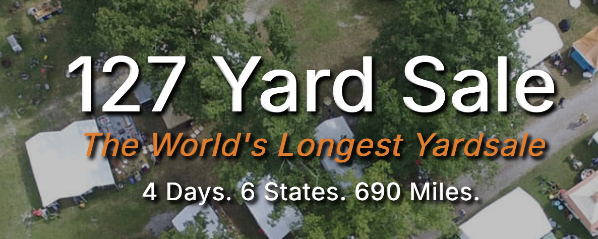127 Yard Sale gets underway next week | Laker Country 104.9 FM WJRS