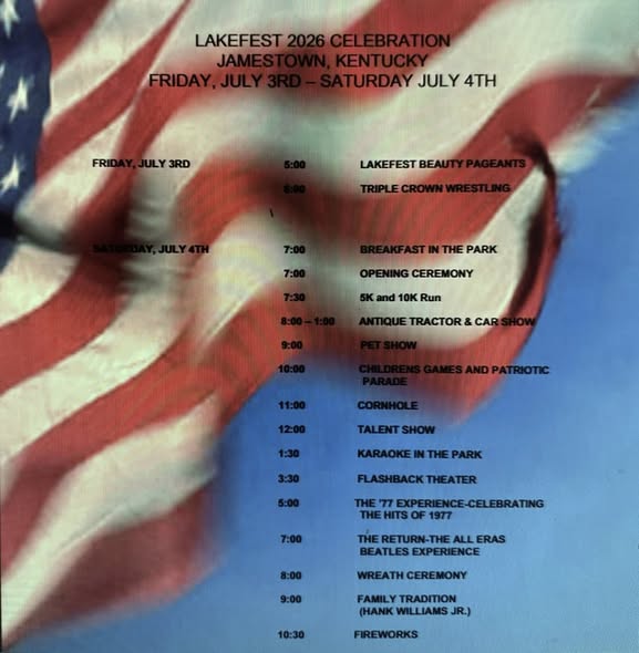 Lakefest 2026 Set for July 3-4 in Jamestown